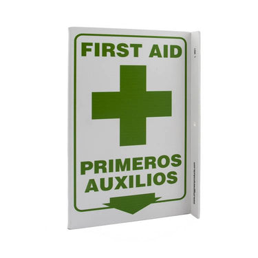 ZING Eco Safety L Sign, 11X8- Model 2621